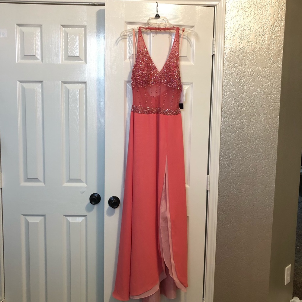 Coral Prom Dress
